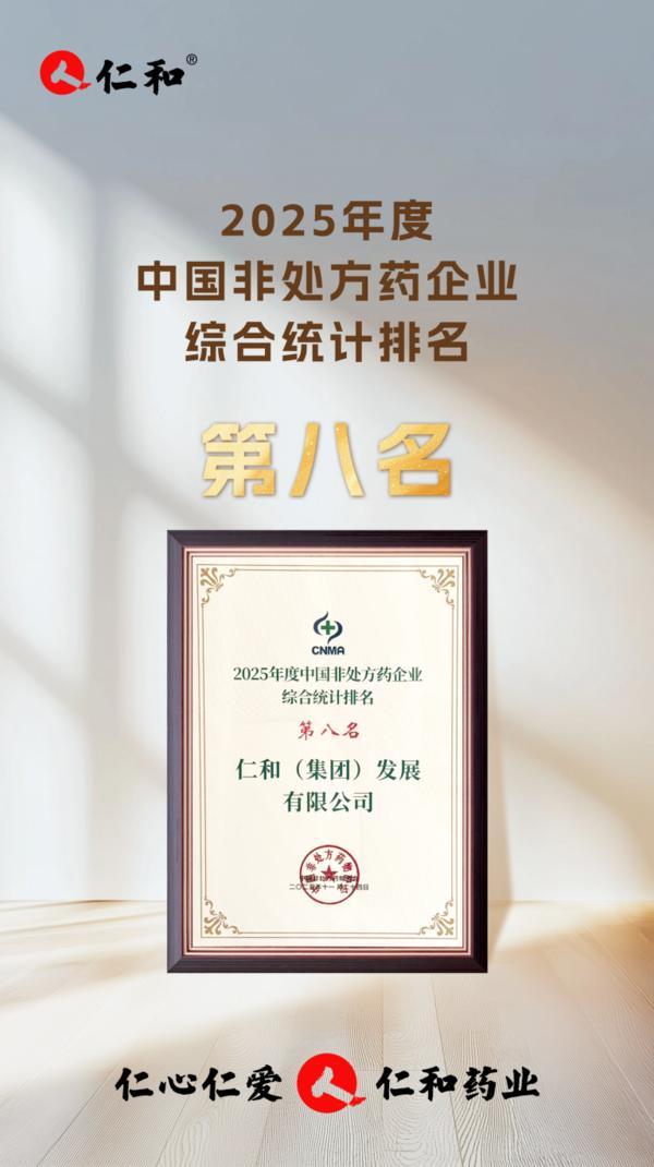 第三届otc品牌大会仁和斩获多项殊荣